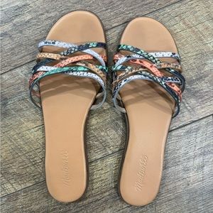 Madewell Colorful Flat Sandals
